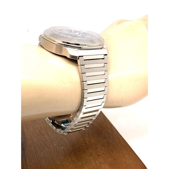 Bvlgari Men's Watch Octo Roma 103829 Swiss Automatic Chronograph Blue Dial 42mm - Picture 14 of 16